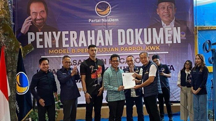  Dadang Supriatna-Ali Syakieb Siapkan Iring-iringan Daftar Pilkada Kabupaten Bandung di Hari Terakhir